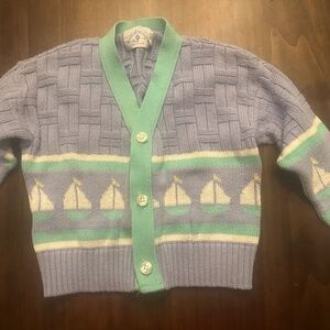 Cotton boys cardigan 2T